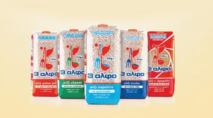 Νέες συσκευασίες ρυζιών 3αλφα 3αλφα