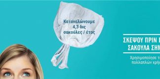 ΙΕΛΚΑ: μείωση της πλαστικής σακούλας