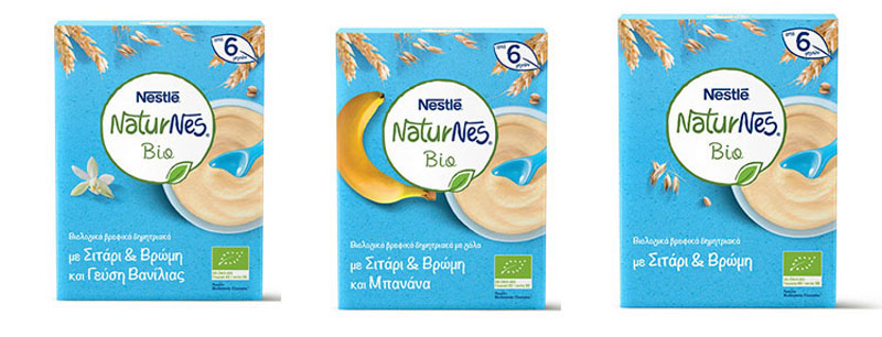 Νέα βιολογικά βρεφικά γεύματα από τη Nestle