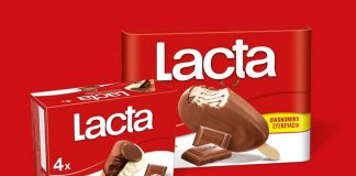 Παγωτά Lacta σε δύο γεύσεις