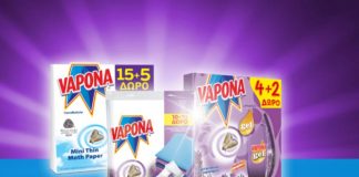 Vapona: Σειρά προϊόντων για το σκόρο