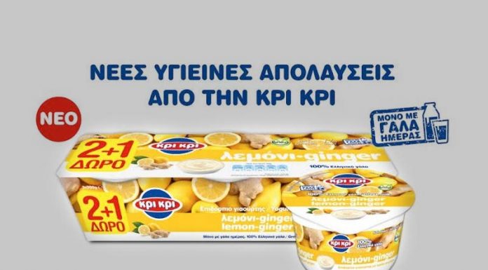 Δύο νέα επιδόρπια γιαουρτιού από την Κρι Κρι