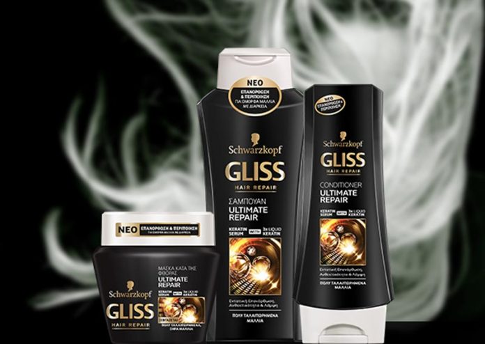 Gliss: Ολοκληρωμένη σειρά επανόρθωσης μαλλιών