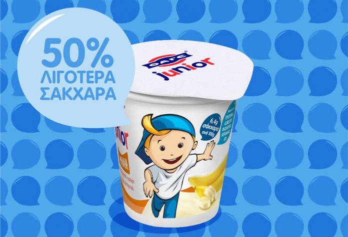 ΦΑΓΕ: Νέο γιαούρτι Junior με 50% λιγότερα σάκχαρα