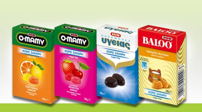 Καραμέλες χωρίς ζάχαρη από την ΙΟΝ
