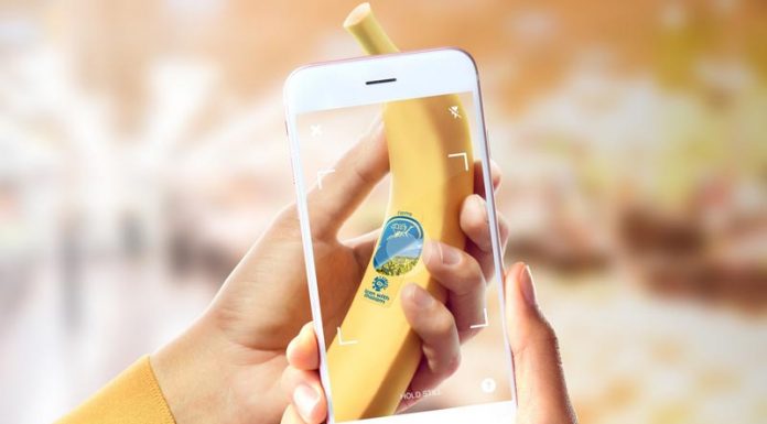Μπανάνες Chiquita με αυτοκόλλητα Shazam