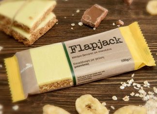 Μπάρες βρώμης Flapjack σε 5 γεύσεις