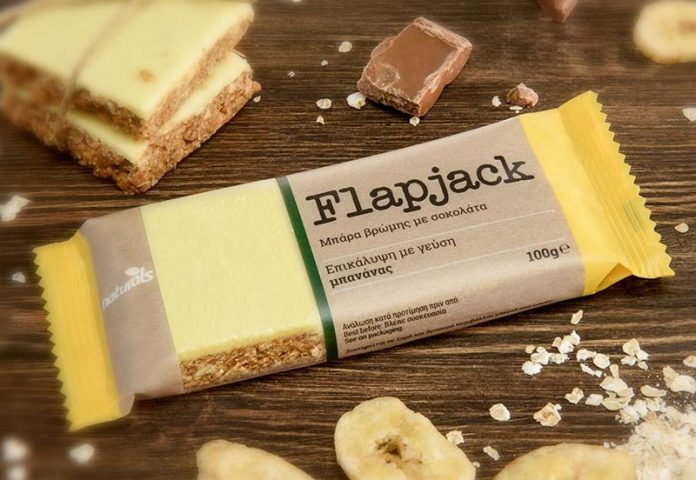 Μπάρες βρώμης Flapjack σε 5 γεύσεις