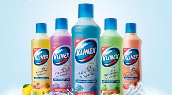Νέα αρώματα Klinex για το πάτωμα Νέα αρώματα Klinex για το πάτωμα