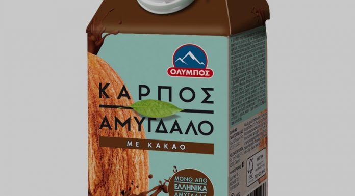 Ατομικό ρόφημα αμυγδάλου από την Όλυμπος