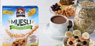 Quaker muesli με ξηρούς καρπούς