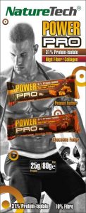 Μπάρες πρωτεΐνης Power Pro από τη Naturetech