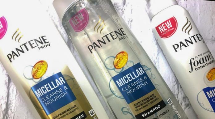 Σειρά Pantene με νερό Micellar Σειρά Pantene με νερό Micellar