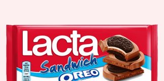 Νέα Lacta Sandwich Oreo