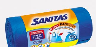 Νέες σακούλες απορριμμάτων Sanitas