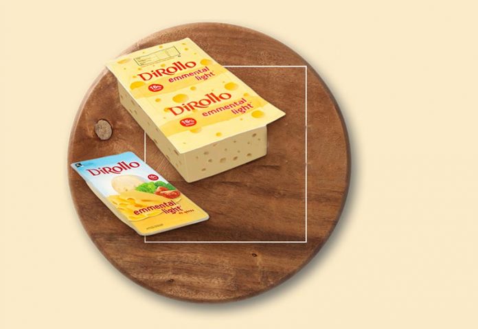 Νέο τυρί χαμηλών λιπαρών Dirollo