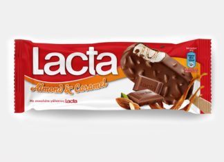 Νέο ξυλάκι Lacta Almond Caramel