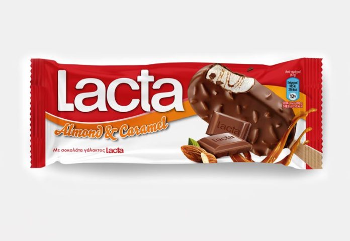 Νέο ξυλάκι Lacta Almond Caramel