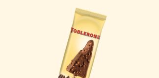 Παγωτό Toblerone στα πράσινα ψυγεία