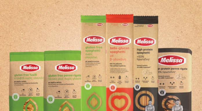 Καινοτόμος σειρά ζυμαρικών από τη Melissa