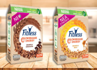 Νέα δημητριακά Fitness από τη Nestle