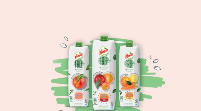 Νέα Amita free με στέβια