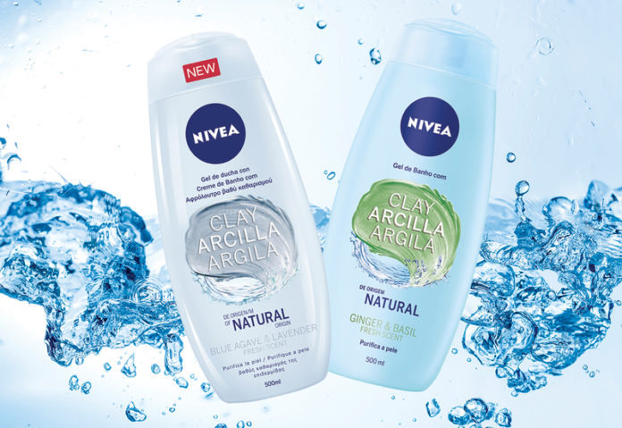 Νέα αφρόλουτρα Clay Fresh από τη Nivea