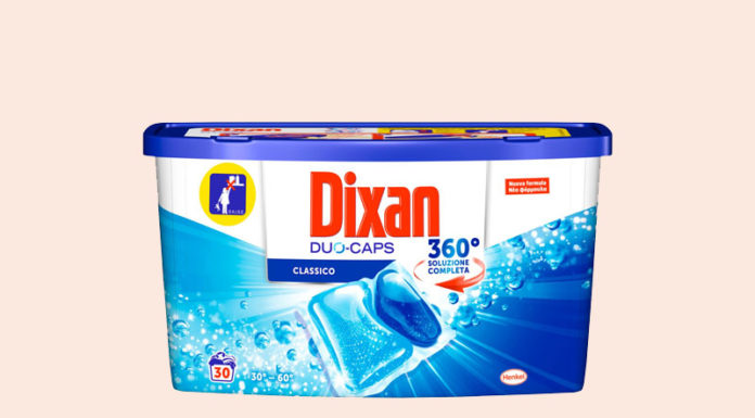 Κάψουλες πλυντηρίου Dixan Duo Caps από τη Henkel
