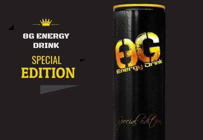 Ενεργειακό ποτό 8G Black Edition