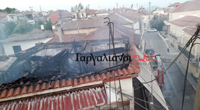 'Εγινε "στάχτη" μίνι μάρκετ στη Μεσσηνία