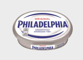 Ανακυκλωμένη πλαστική συσκευασία για το Philadelphia