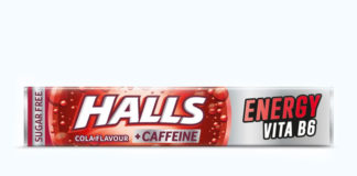 Halls Energy με βιταμίνη Β6