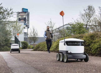 «Επανάσταση» στο delivery με ρομπότ σε σούπερ μάρκετ