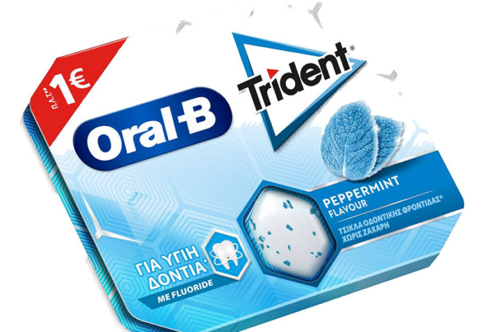 Τσίκλα Trident Oral-B χωρίς ζάχαρη