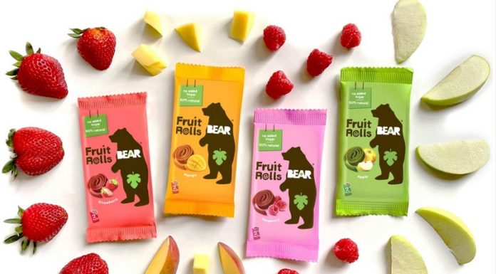 Bear: Σνακ φρούτων για παιδιά από την Ελγέκα