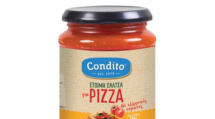 Σάλτσα για pizza από την Condito