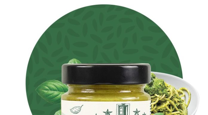 Πέστο βασιλικού από την εταιρεία “οι Γουμένισσες”