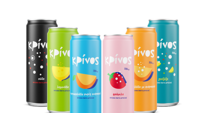 Σε 100% ανακυκλώσιμη συσκευασία τα αναψυκτικά Κρίνος