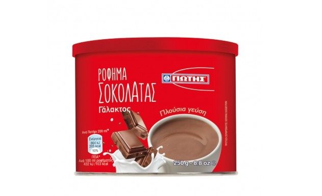 Ρόφημα σοκολάτας γάλακτος από τη Γιώτης