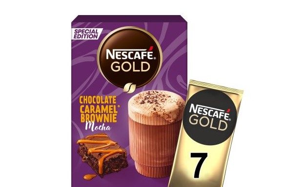 NESCAFE GOLD Chocolate Caramel Brownie