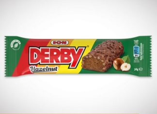Σοκολάτα Derby Hazelnut από την ΙΟΝ