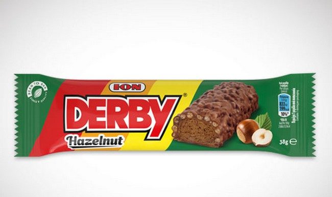 Σοκολάτα Derby Hazelnut από την ΙΟΝ
