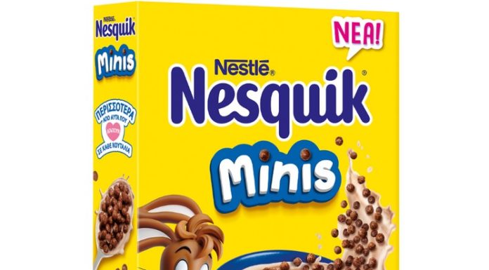 Δημητριακά NESQUIK και LION Minis