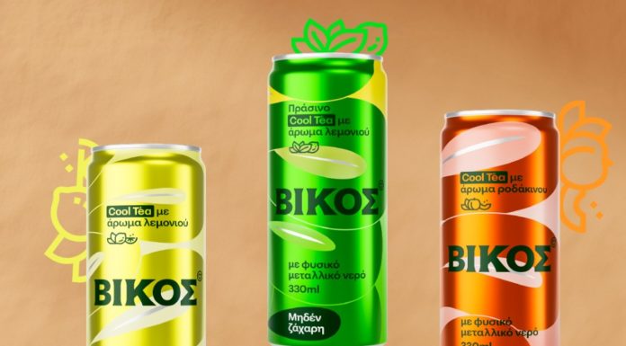 Κρύο τσάι Cool Tea από τη Βίκος