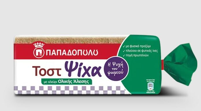 Τοστ Ψίχα Παπαδοπούλου σε 2 τύπους