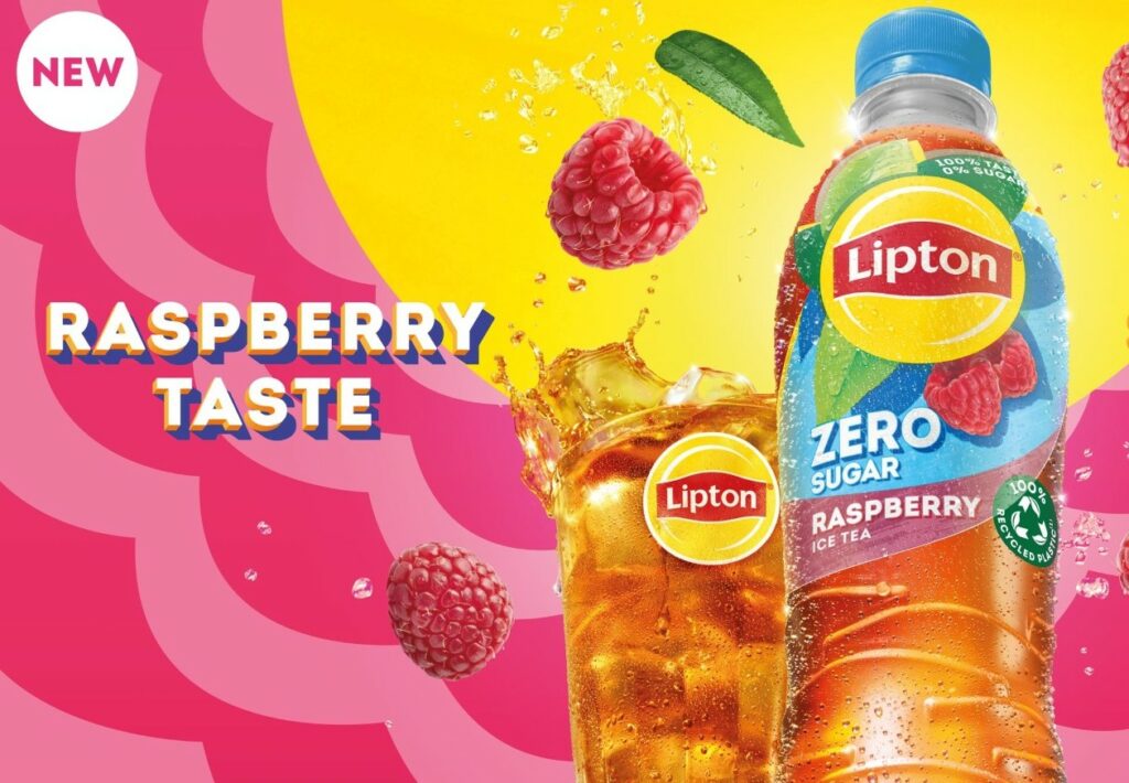 Lipton Ice Tea Raspberry χωρίς ζάχαρη » Mini Market Magazine