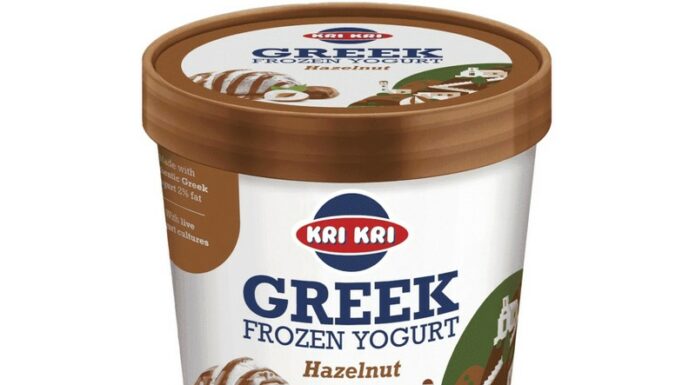 Κρι Κρι Greek Frozen Yogurt Hazelnut