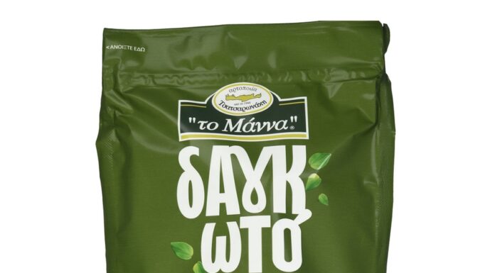 «Δαγκωτό» με γεύση ρίγανη από την εταιρεία Μάννα Τσατσαρωνάκη