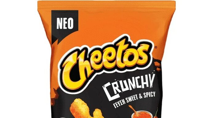 Cheetos Crunchy Sweet & Spicy