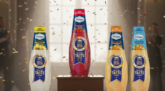 Διακρίσεις για τα αναψυκτικά Κλιάφα στα Superior Taste Award 2026